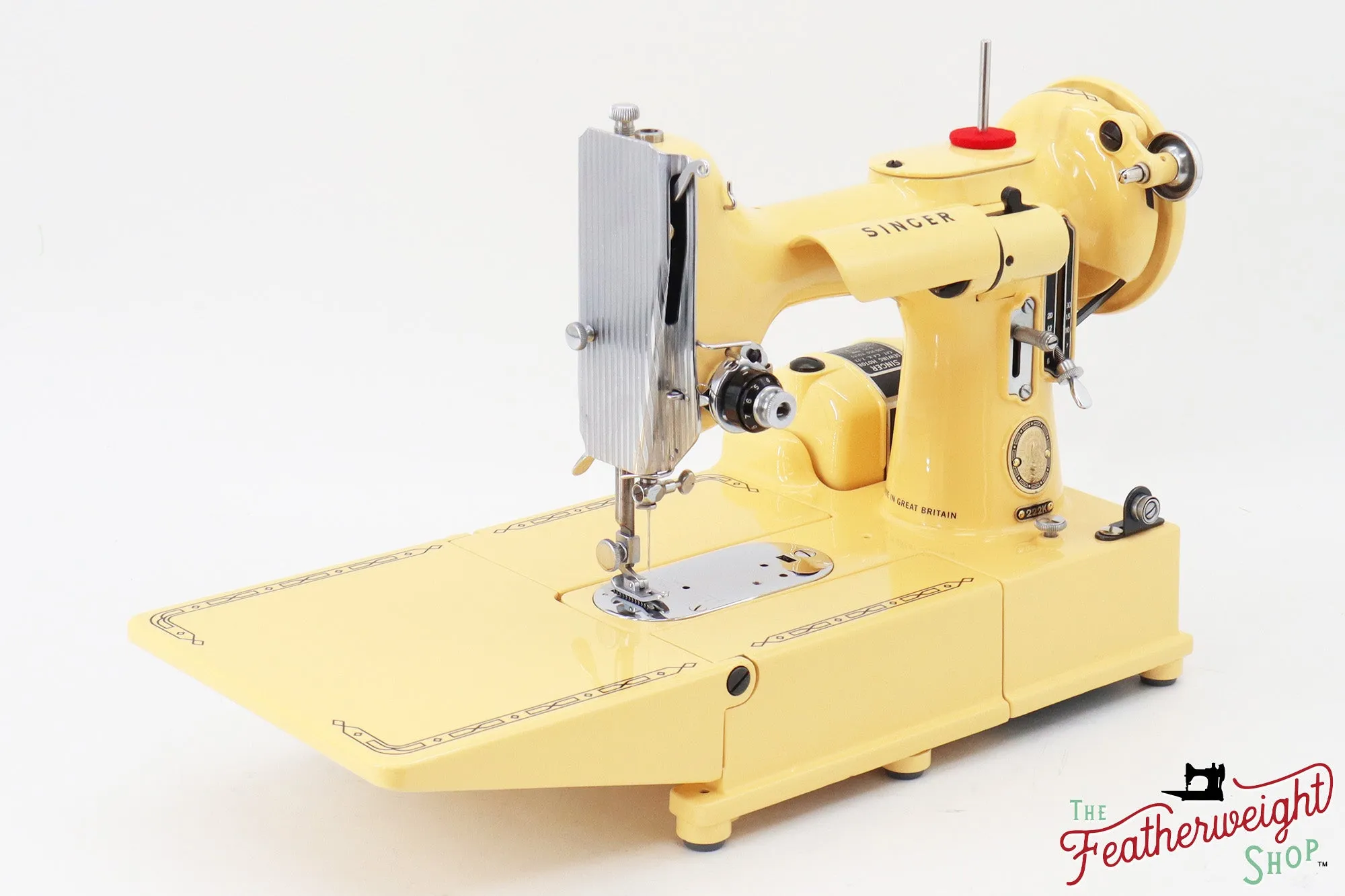 Singer Featherweight 222K - EJ9124** - Fully Restored in Happy Yellow