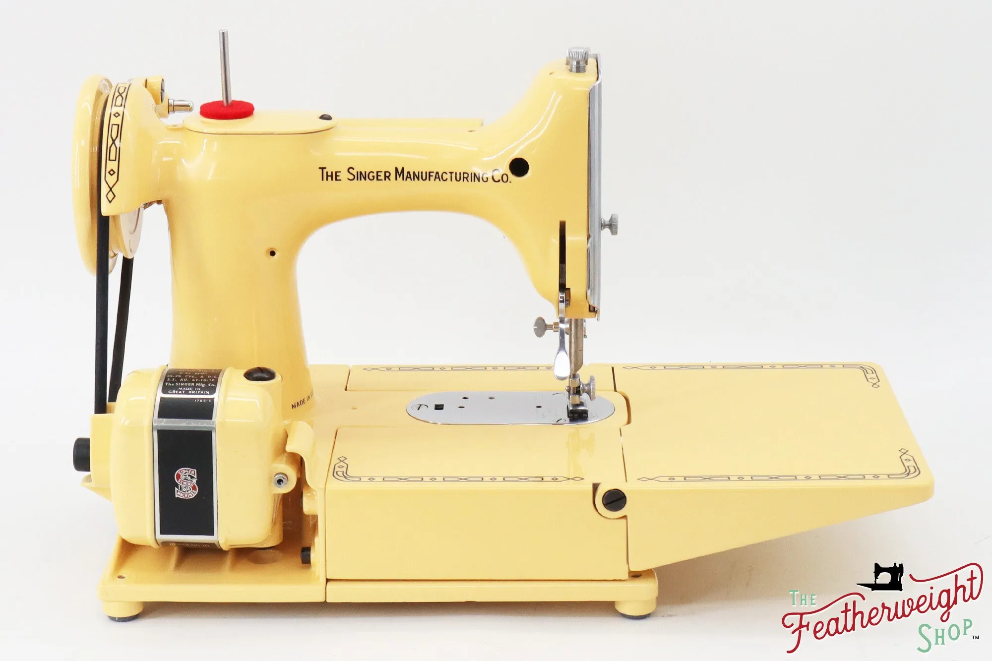 Singer Featherweight 222K - EJ9124** - Fully Restored in Happy Yellow