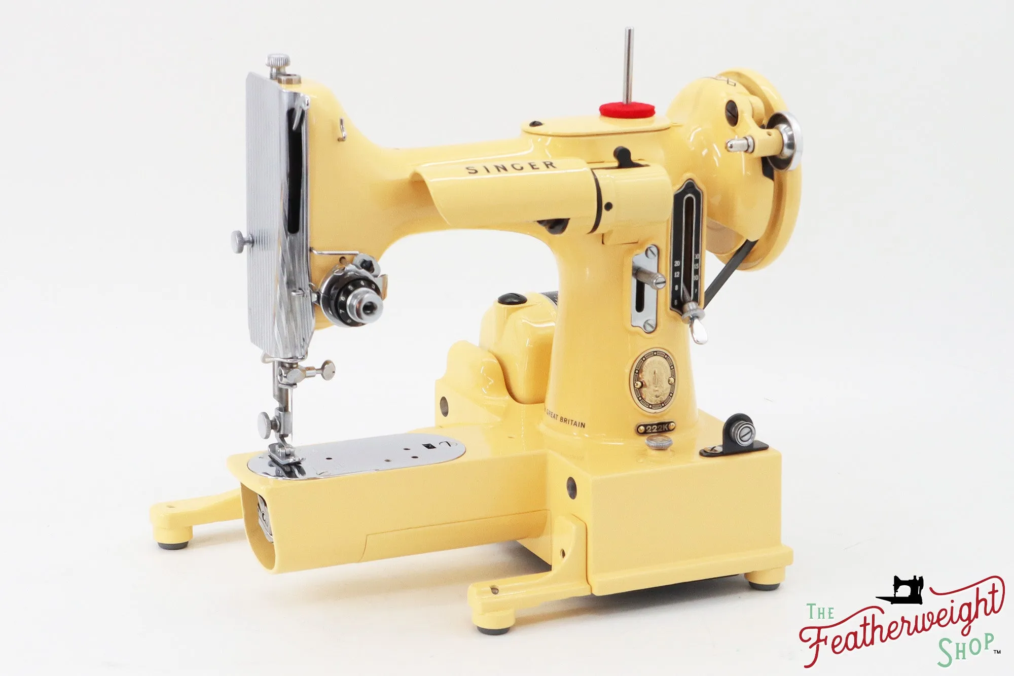 Singer Featherweight 222K - EJ9124** - Fully Restored in Happy Yellow