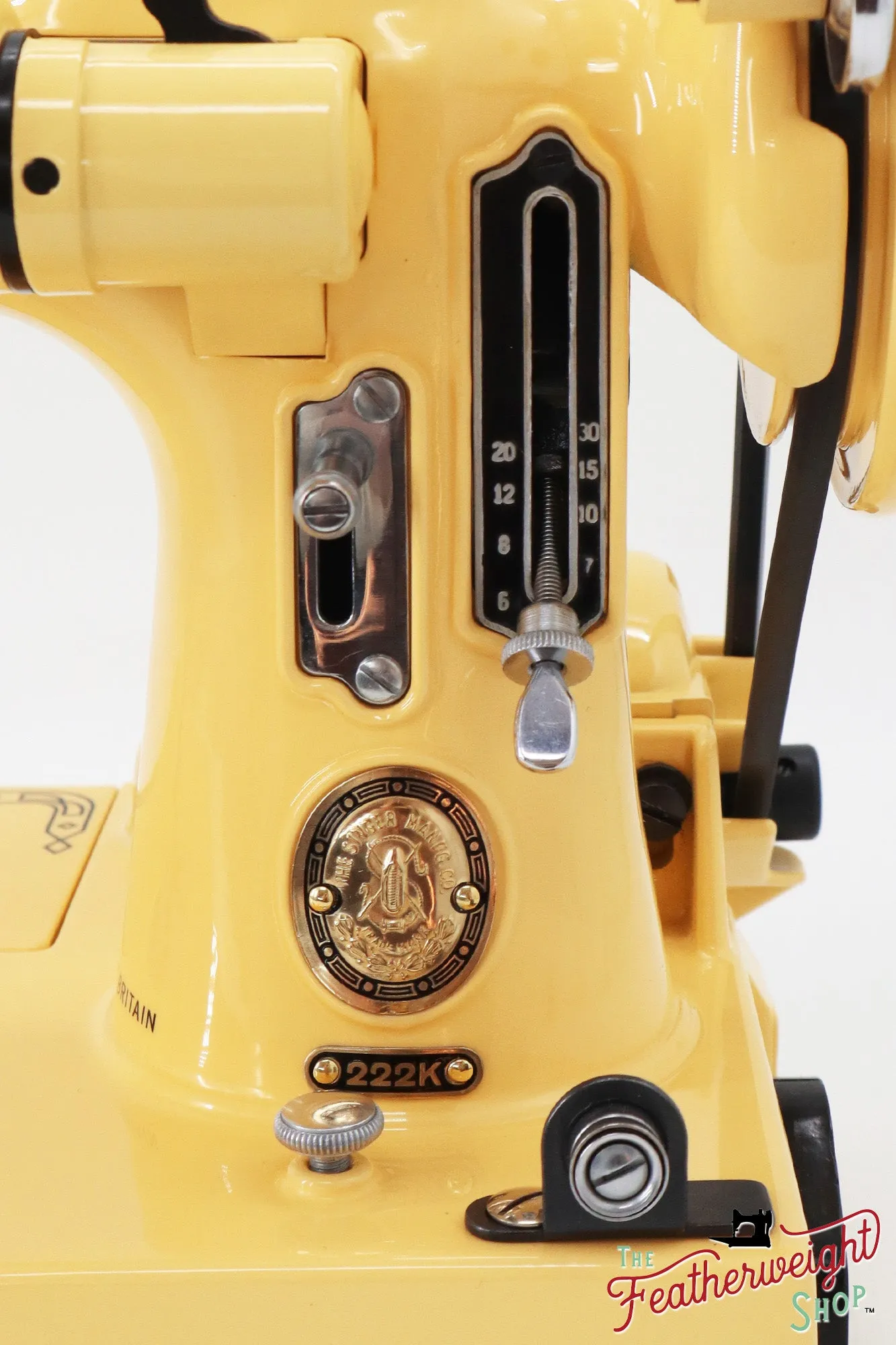 Singer Featherweight 222K - EJ9124** - Fully Restored in Happy Yellow