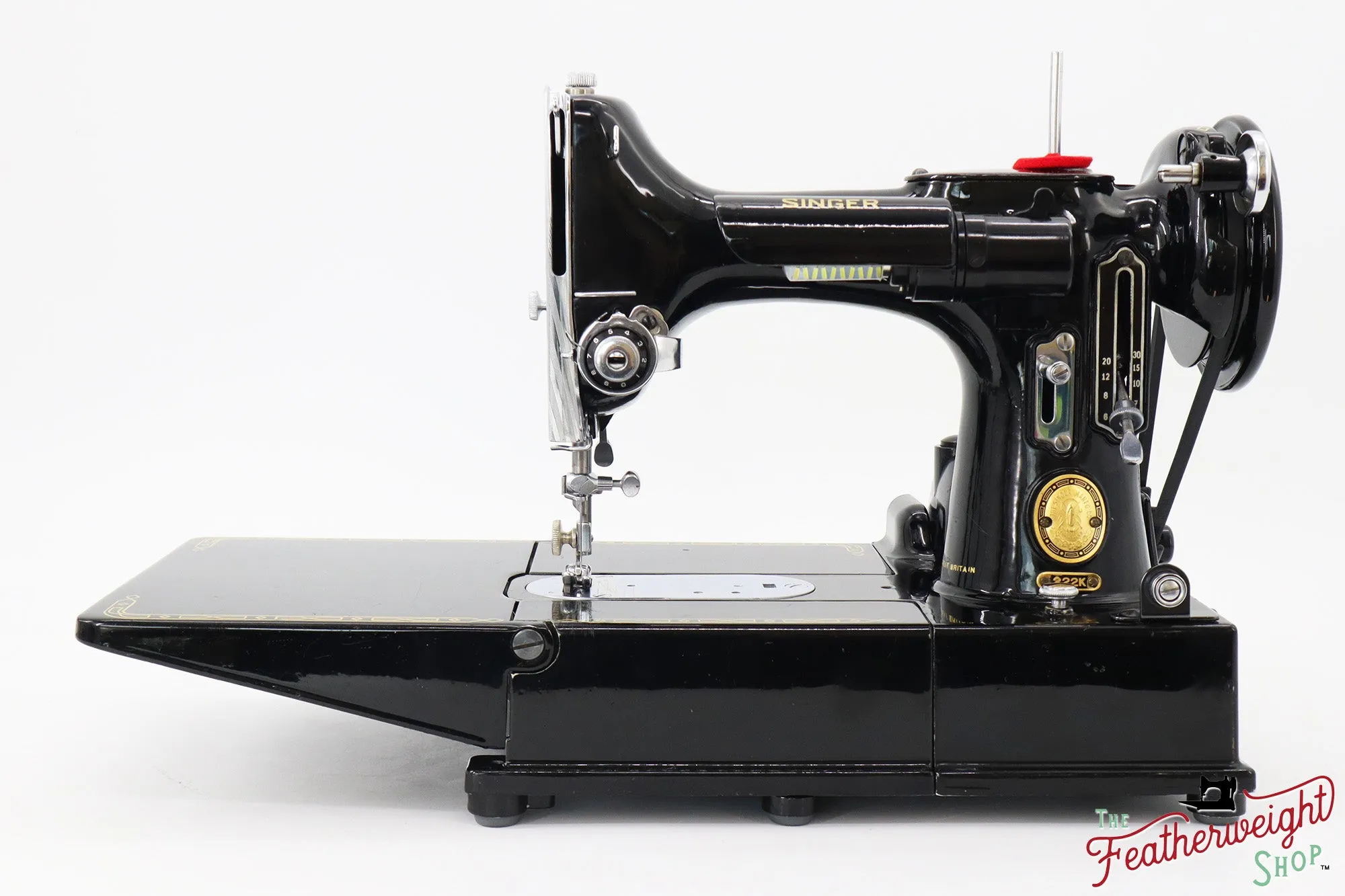 Singer Featherweight 222K Sewing Machine - EJ220***, 1953 - 333rd Produced!