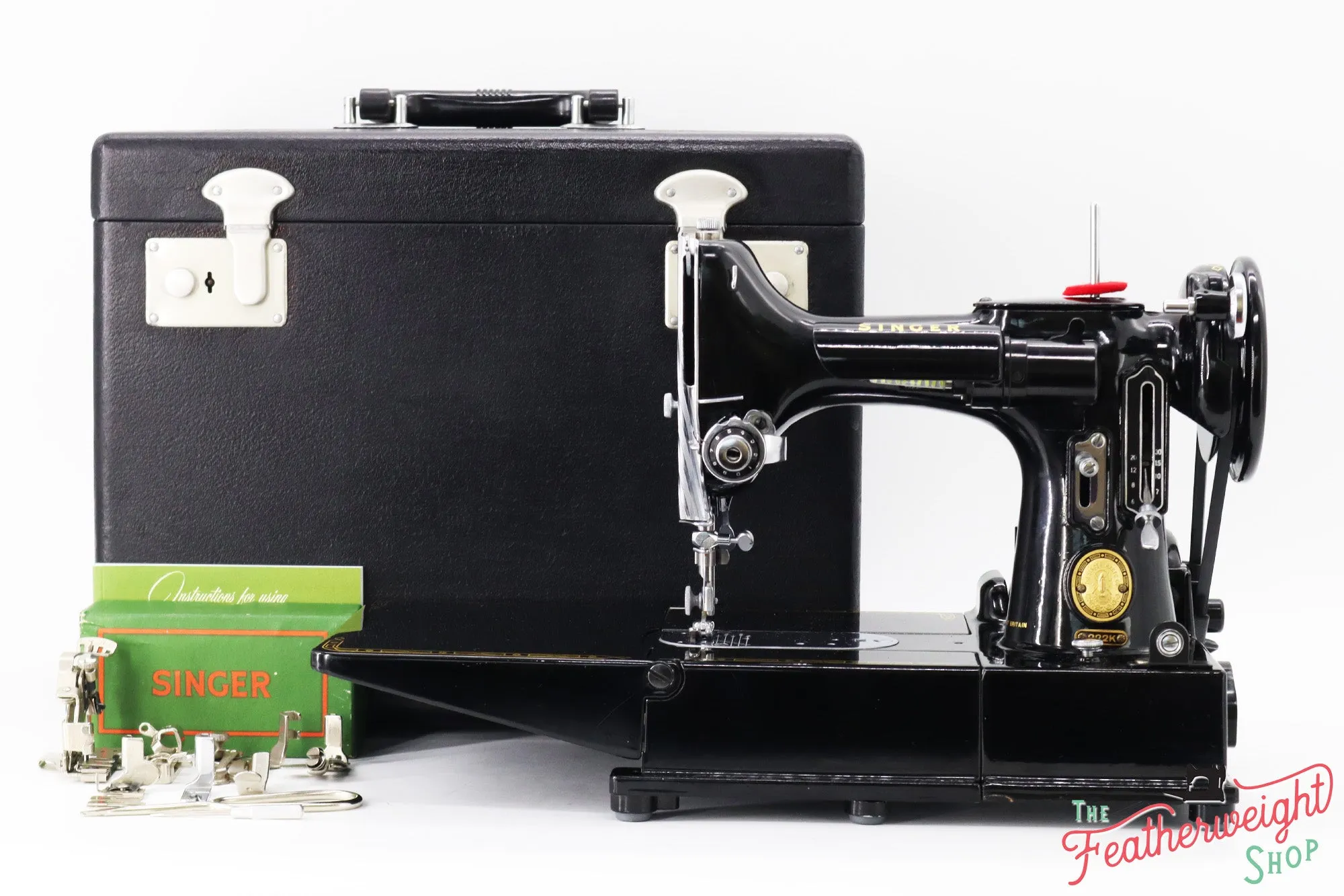 Singer Featherweight 222K Sewing Machine - EJ9103** - 1954