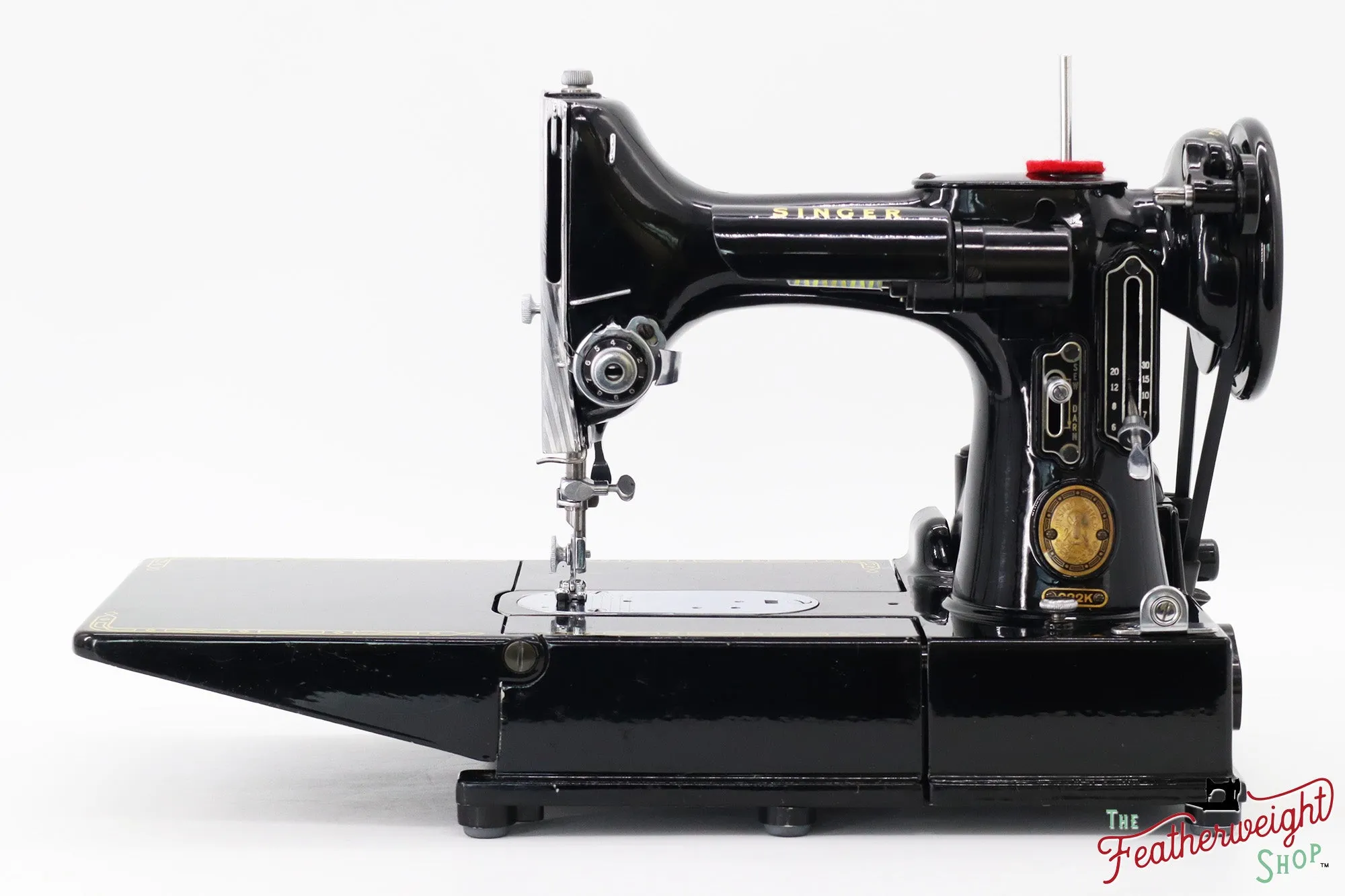 Singer Featherweight 222K Sewing Machine - EM9607** - 1957