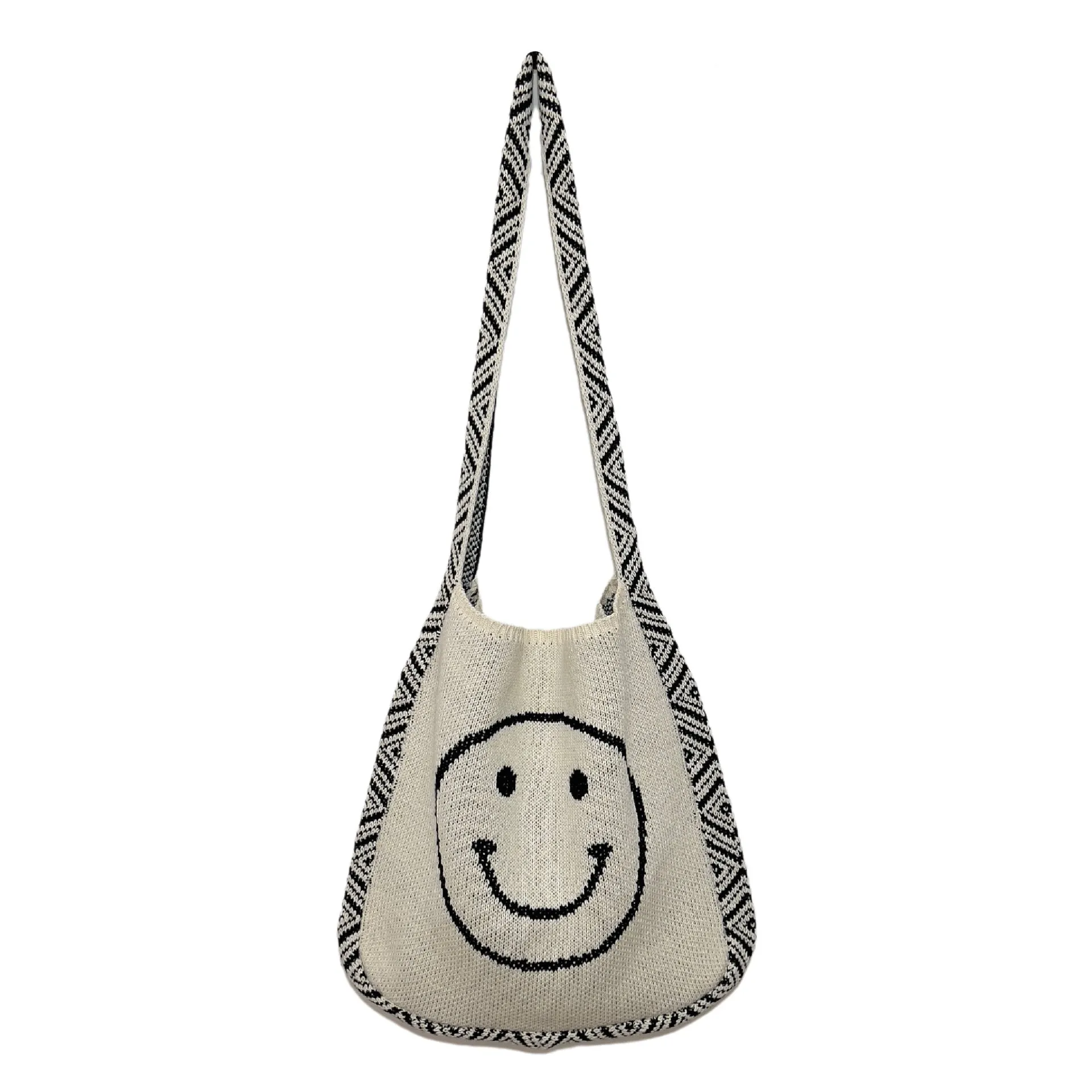 Smile Casual Shoulder Tote Bag