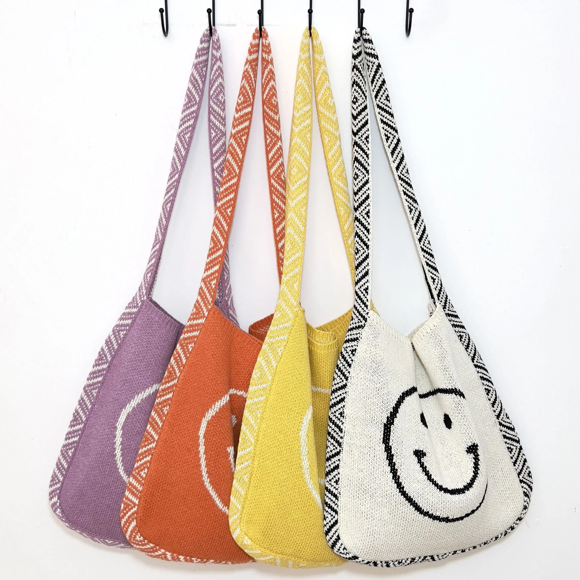 Smile Casual Shoulder Tote Bag