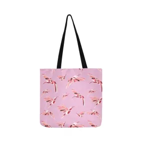 Strawberry Pink Reusable Shopping Bag (Two sides)