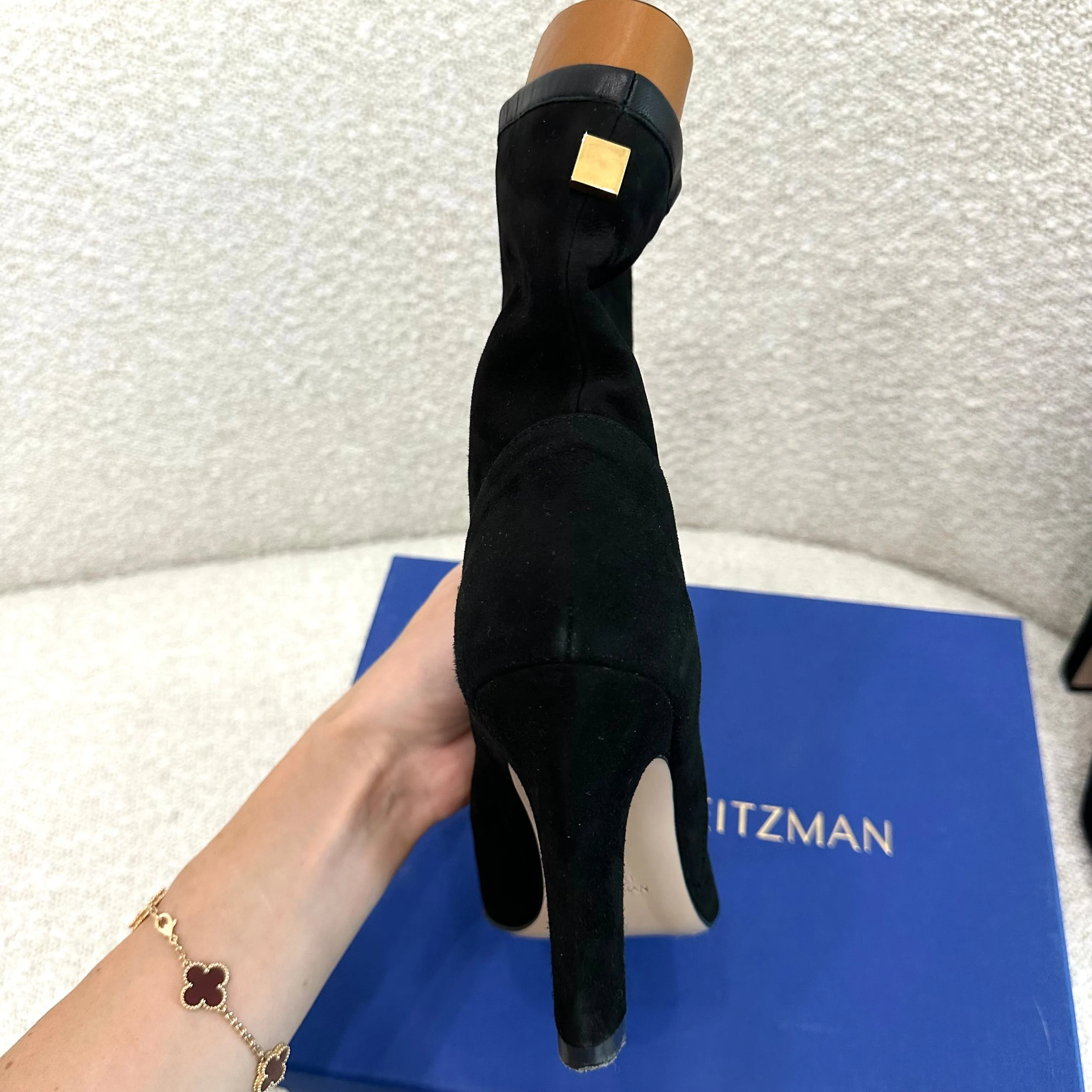 Stuart Weitzman Black Brooks Boots Size 5.5