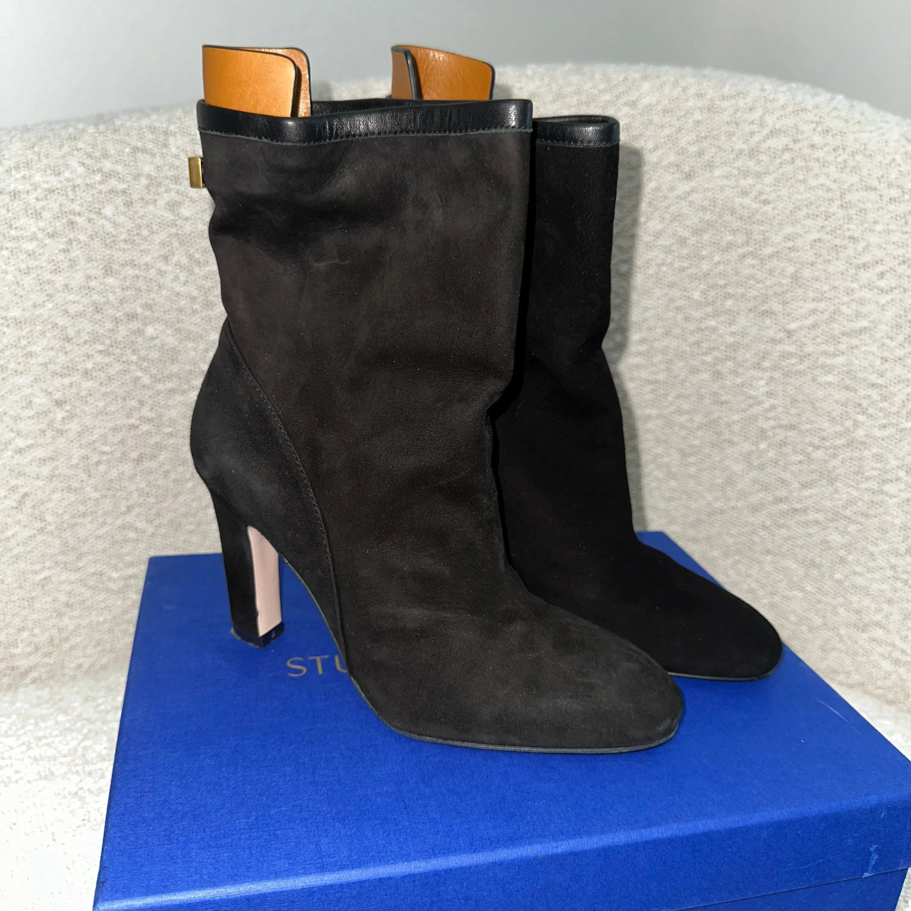 Stuart Weitzman Black Brooks Boots Size 5.5