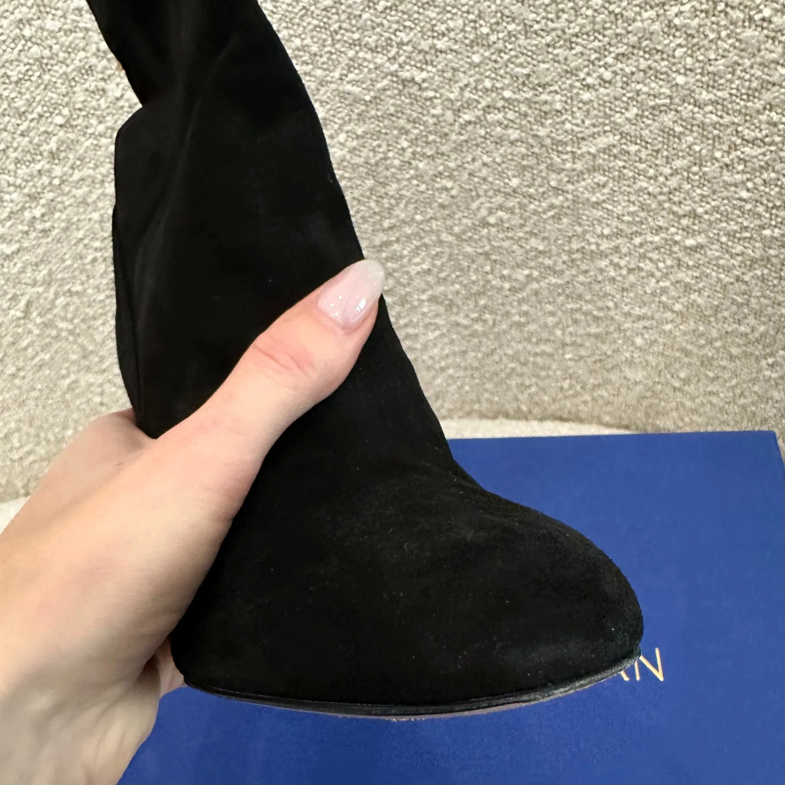 Stuart Weitzman Black Brooks Boots Size 5.5