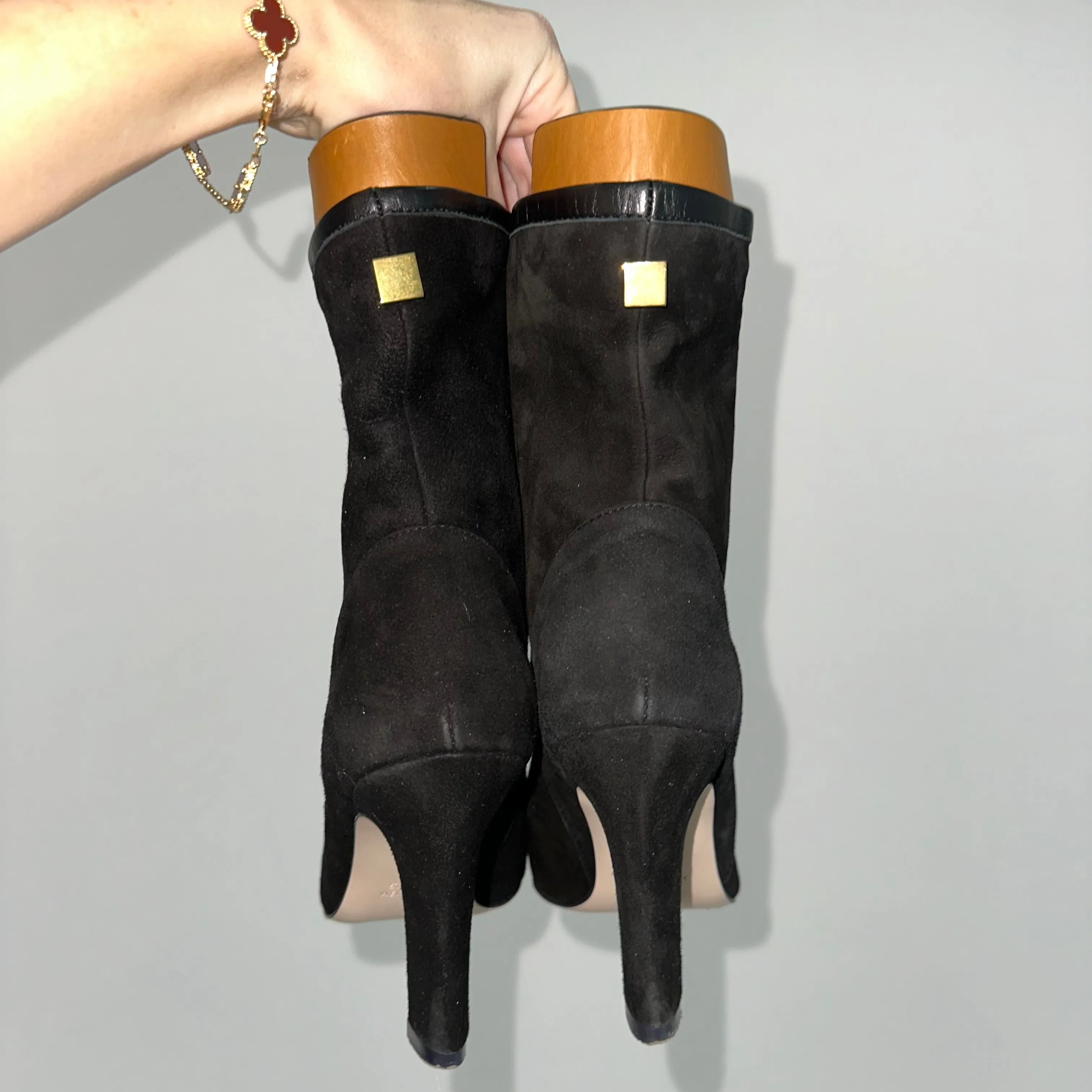 Stuart Weitzman Black Brooks Boots Size 5.5