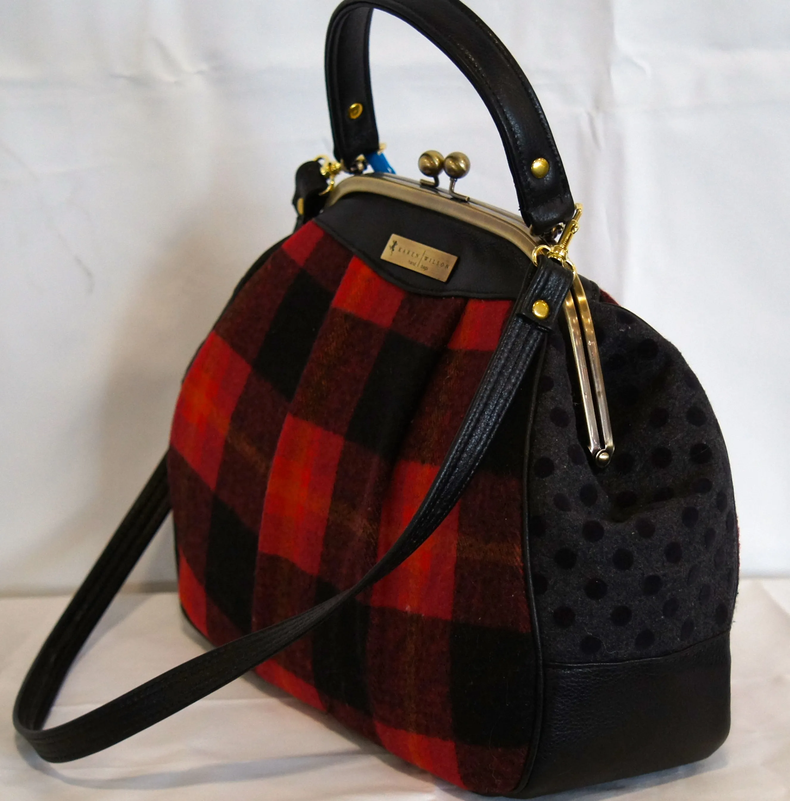 Style 6003 Lumberjack Plaid Frame Bag