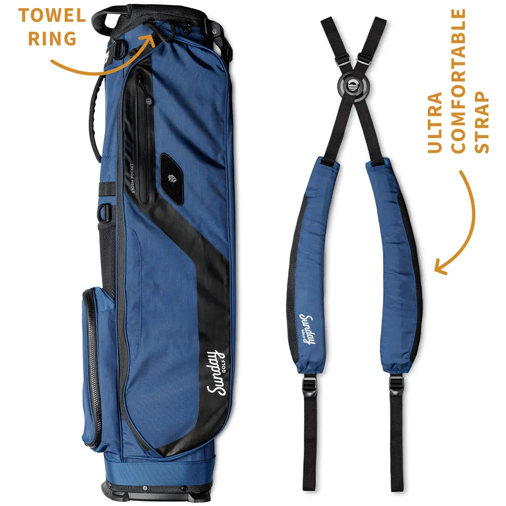 Sunday Golf El Camino Stand Bag - Cobalt Blue