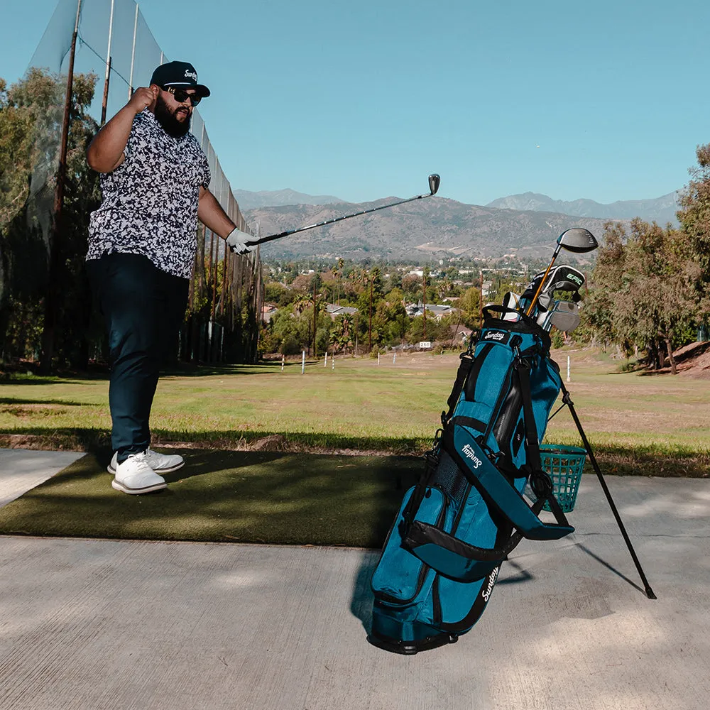 Sunday Golf El Camino Stand Bag - Cobalt Blue