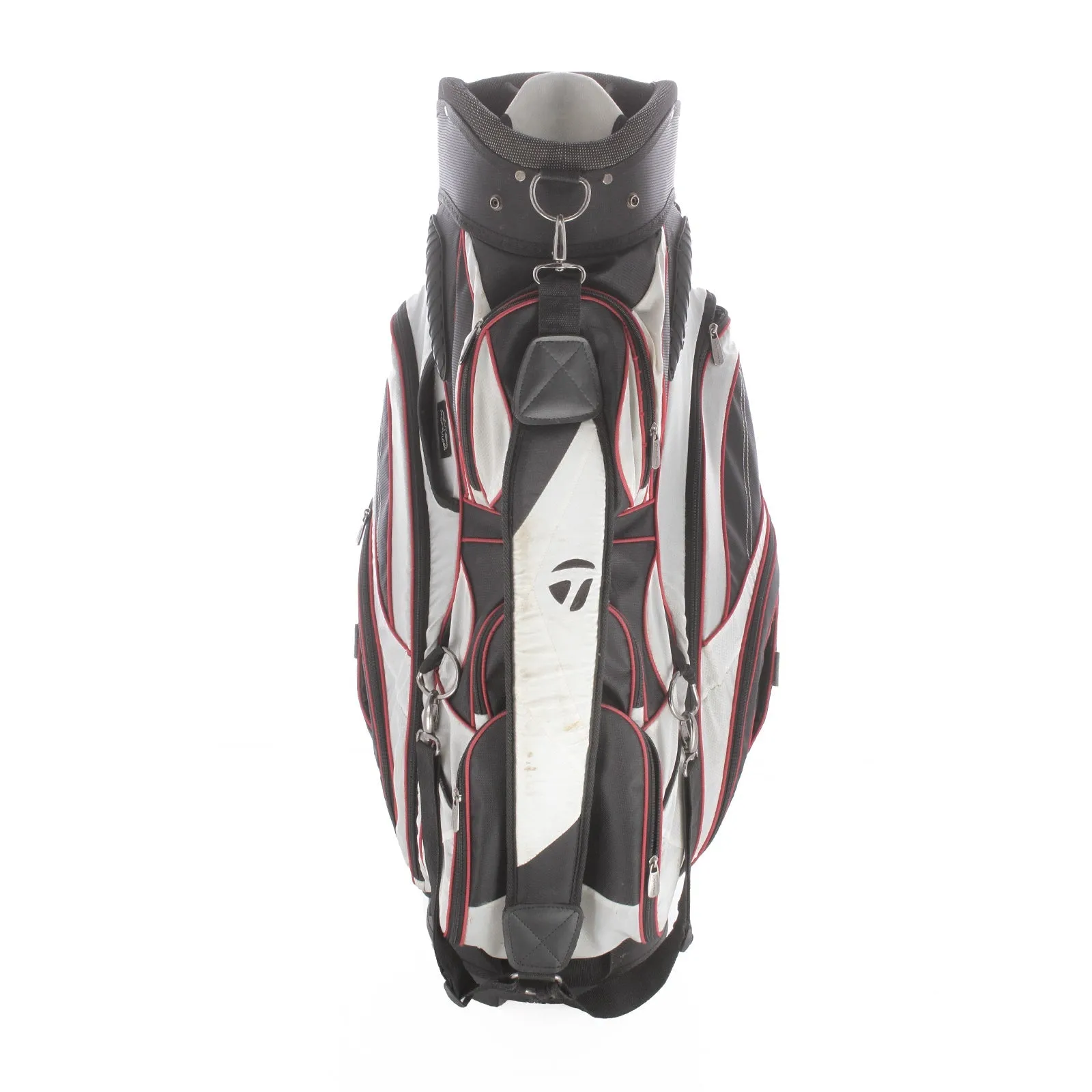 TaylorMade Corza Cart Bag - Black/Red/White