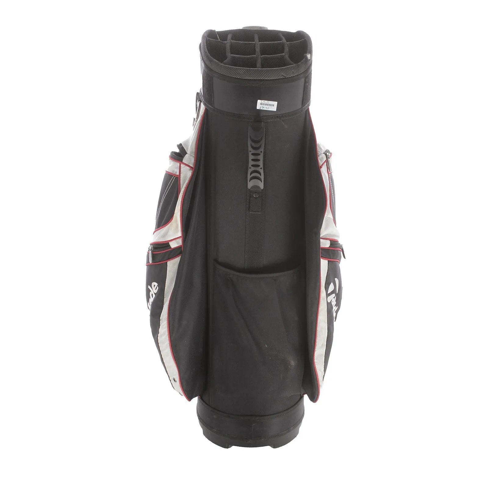 TaylorMade Corza Cart Bag - Black/Red/White