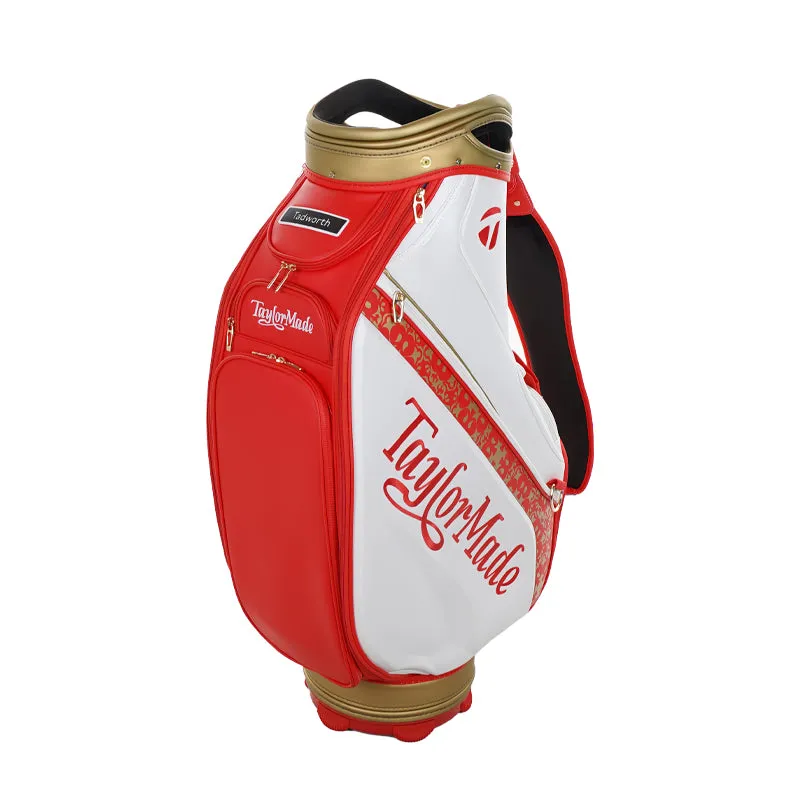 TAYLORMADE Open Championship Women's 2023 Staff Bag (White/Red)