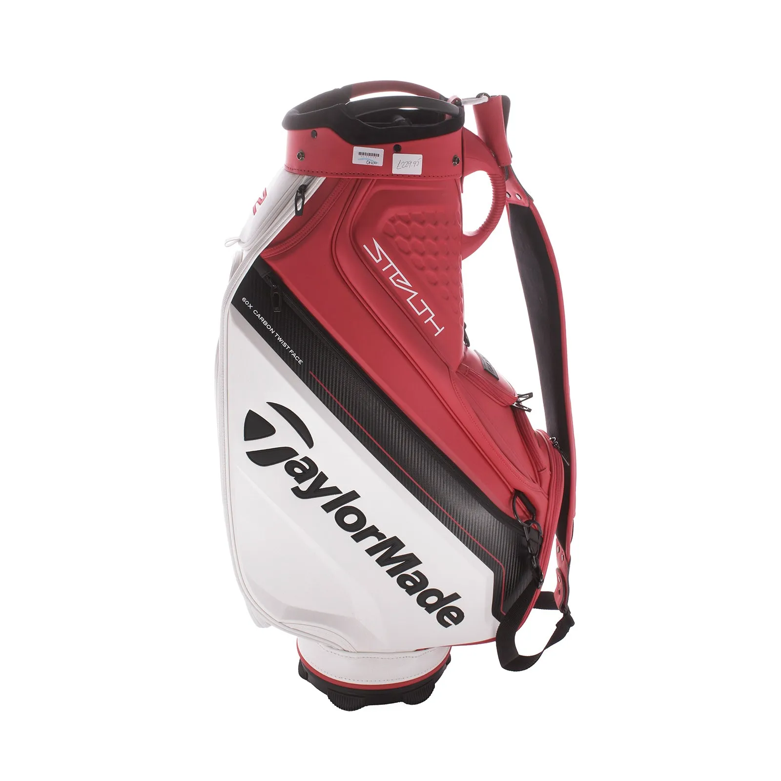 TaylorMade Second Hand Stealth 2 Tour Bag - Red/White