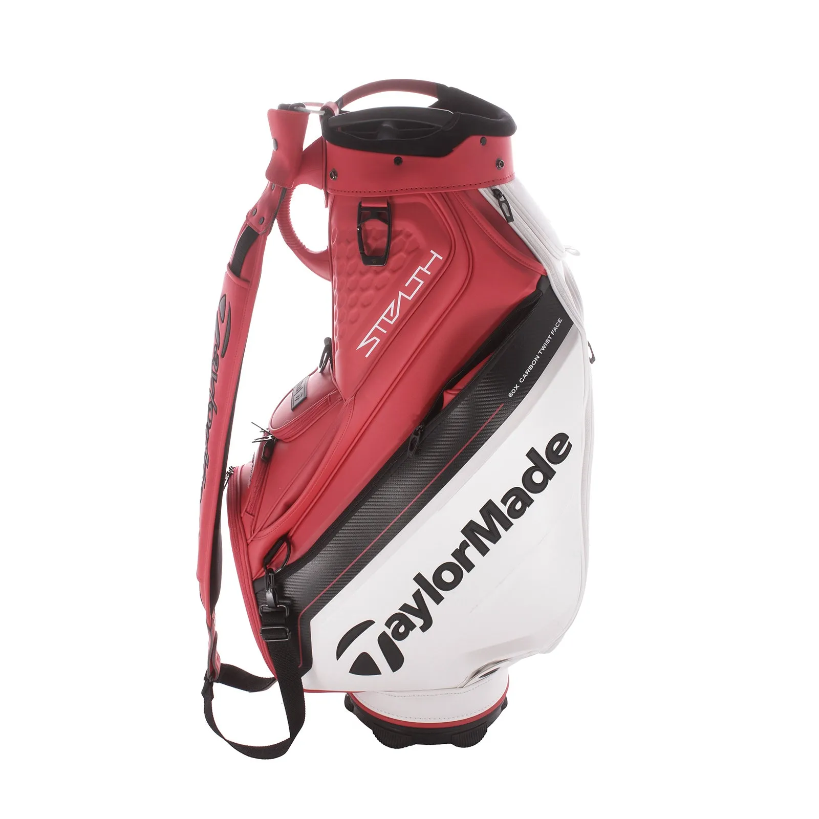 TaylorMade Second Hand Stealth 2 Tour Bag - Red/White