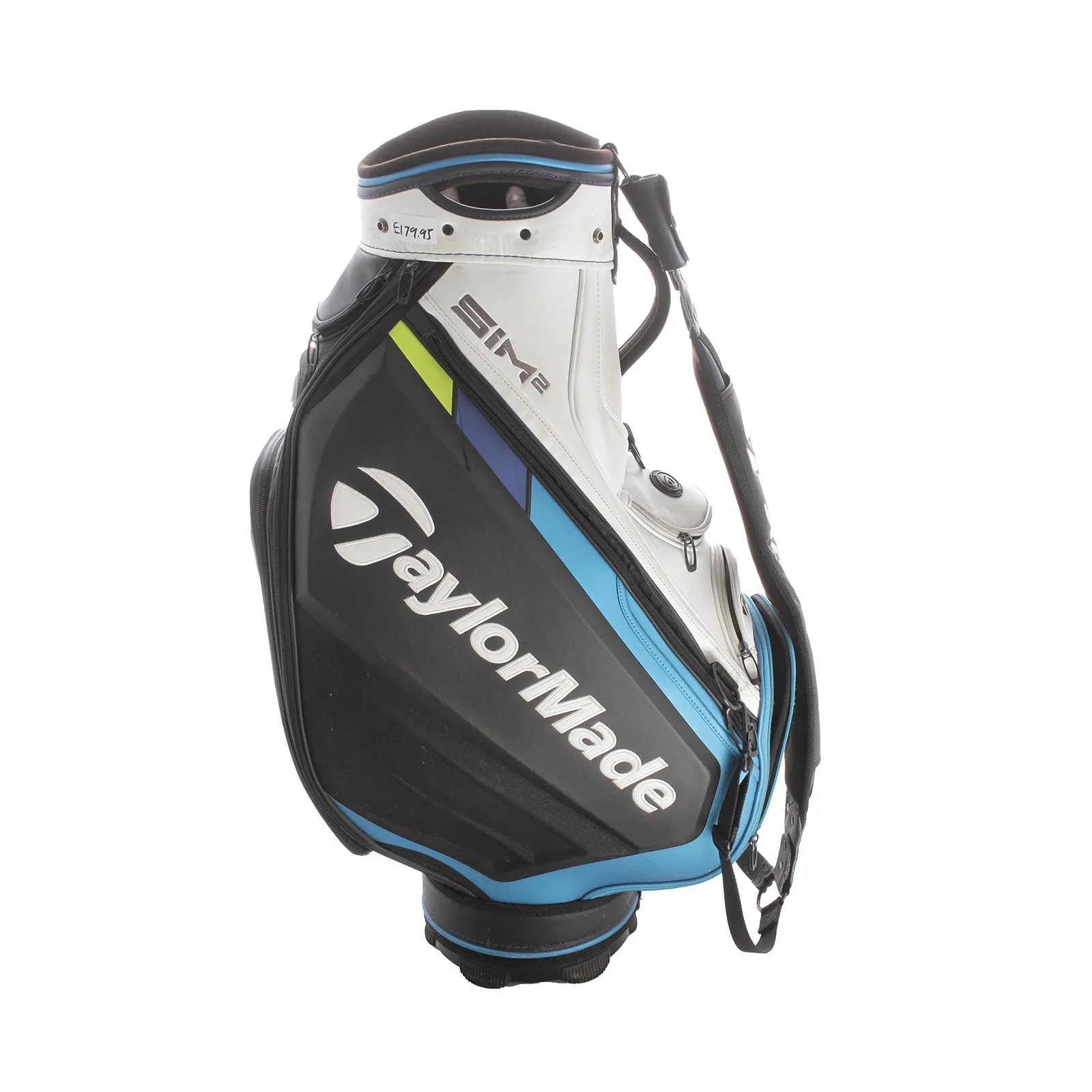 TaylorMade SIM2 Tour Bag - Black/White/Blue