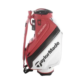 TaylorMade Stealth 2 Cart Bag - White/Red/Black