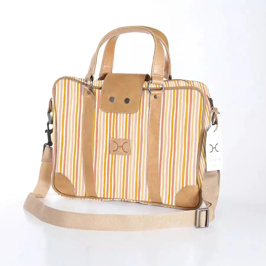 Thandana Laminated Fabric Laptop Bag