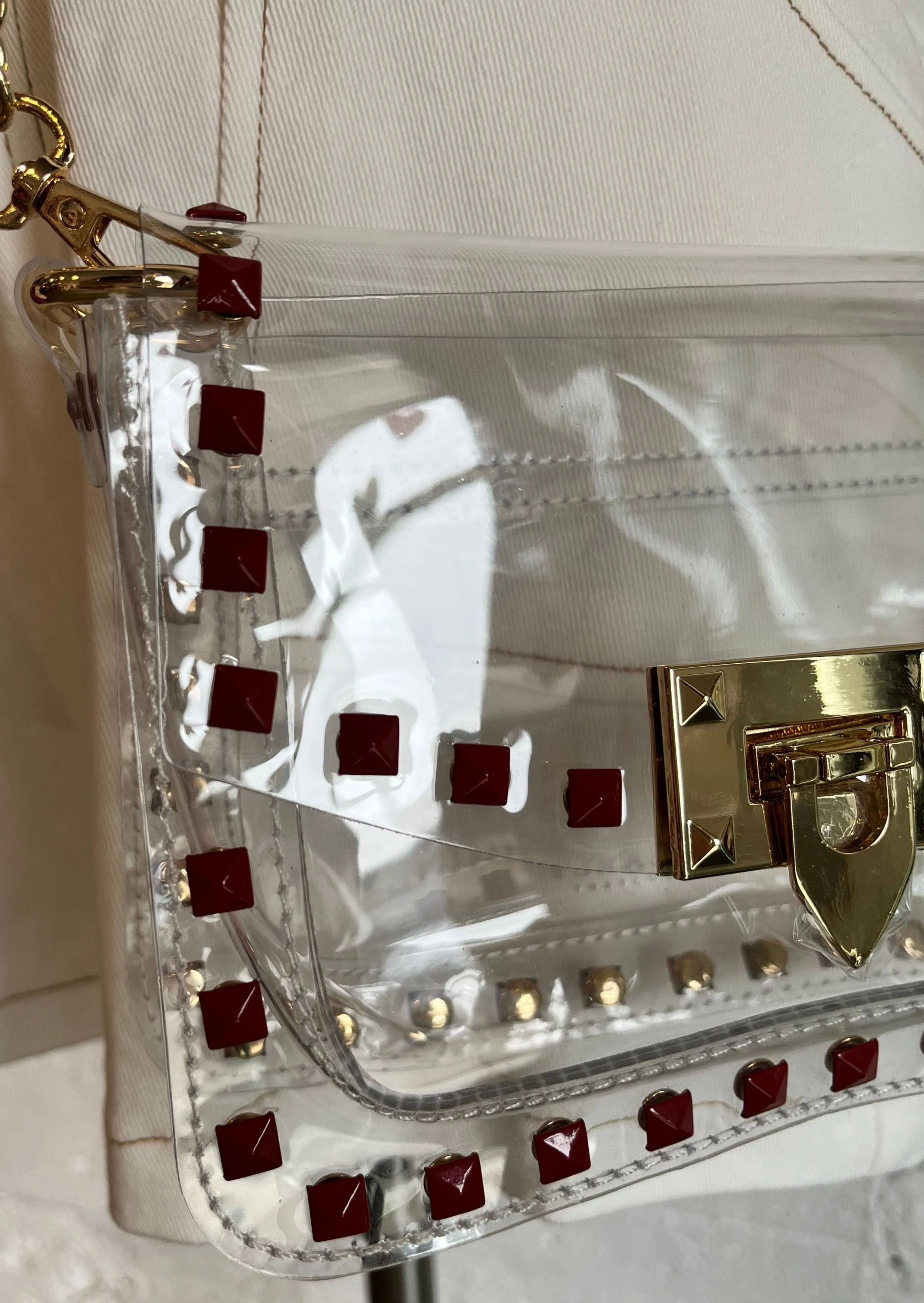 The Jackie Clear Purse