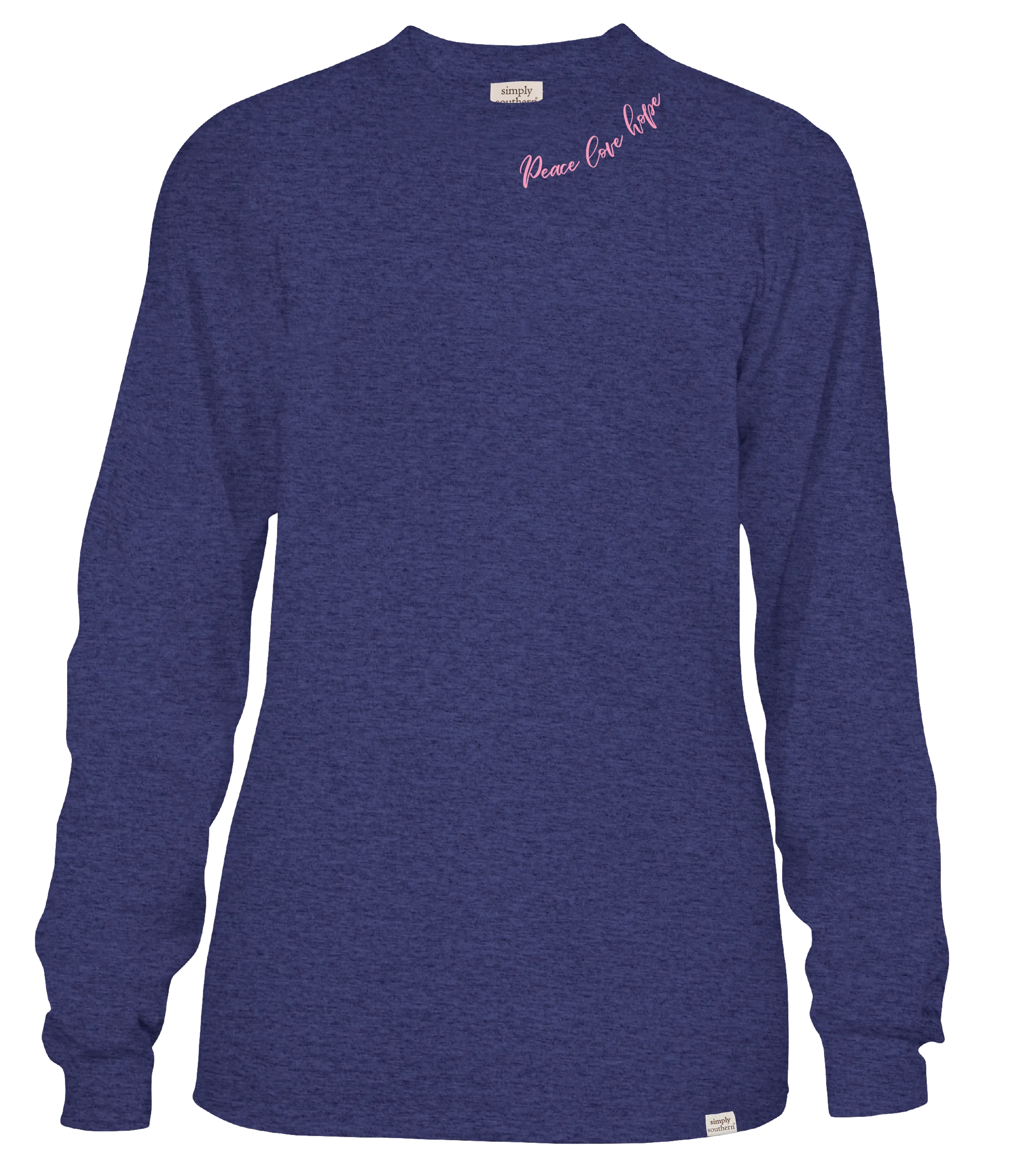 'Think Pink' Long Sleeve Tee by Simply Southern