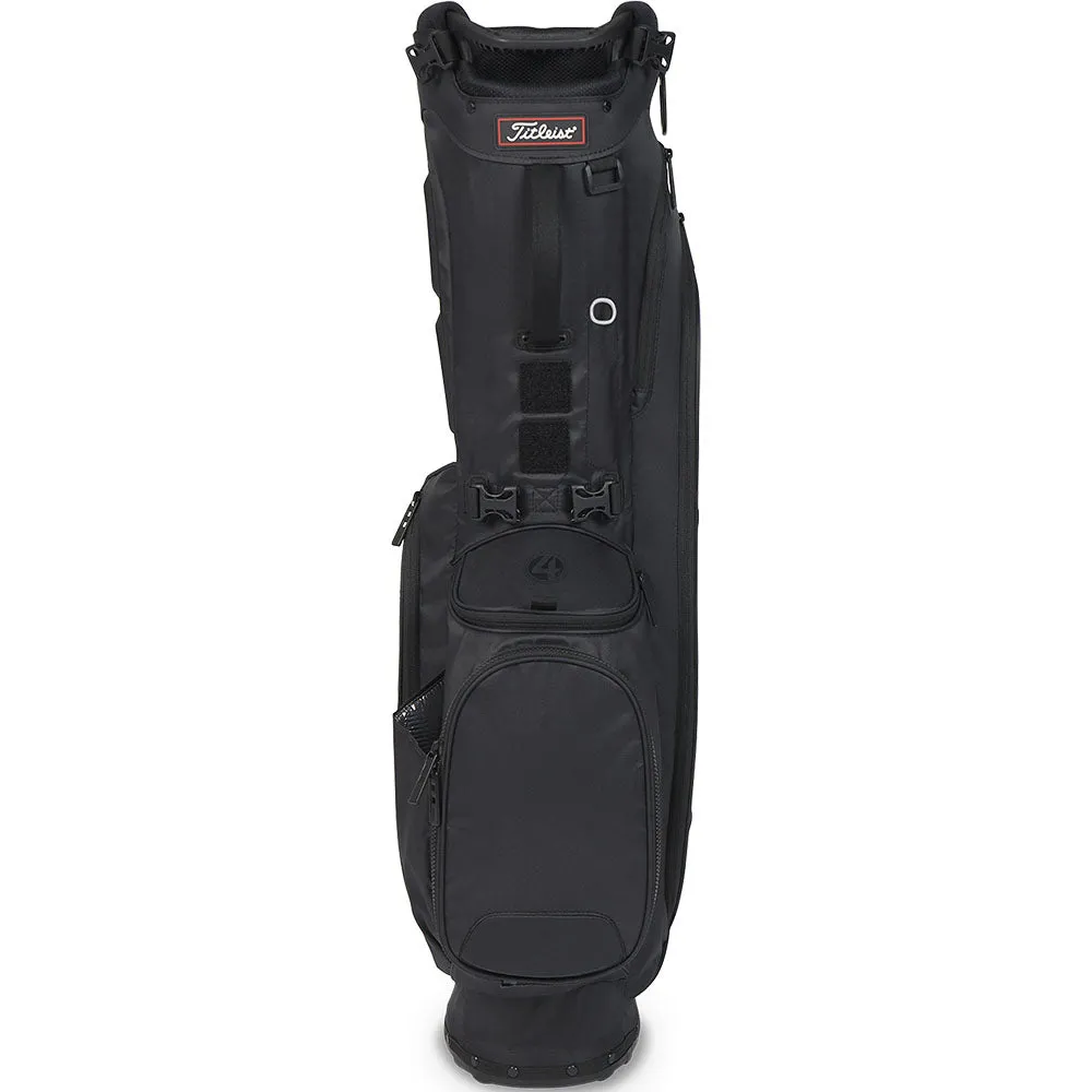 Titleist Players 4 Stand Bag Left Hand - Black