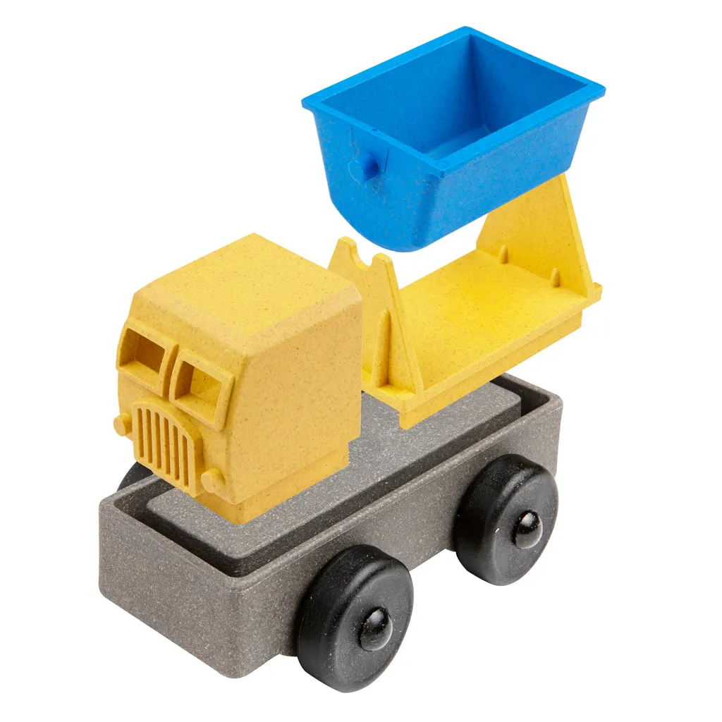 Toy Truck Play Set - 2 Pack of Stake & Tipper Truck Toys