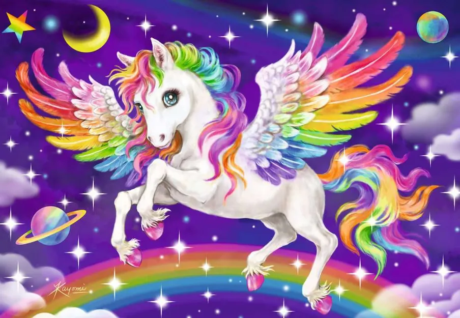 Unicorns & Pegasus 2x24 pc Puzzle