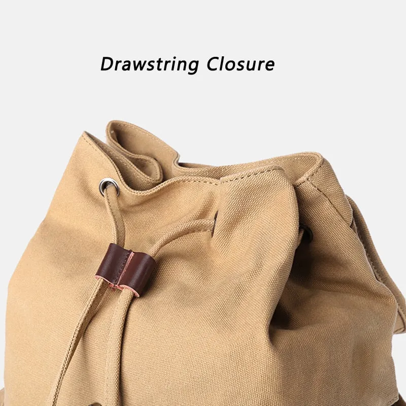 Unisex Canvas Vintage Casual Laptop Backpack