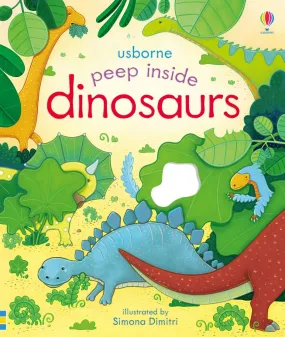 Usborne Peep Inside: Dinosaurs | Board Book