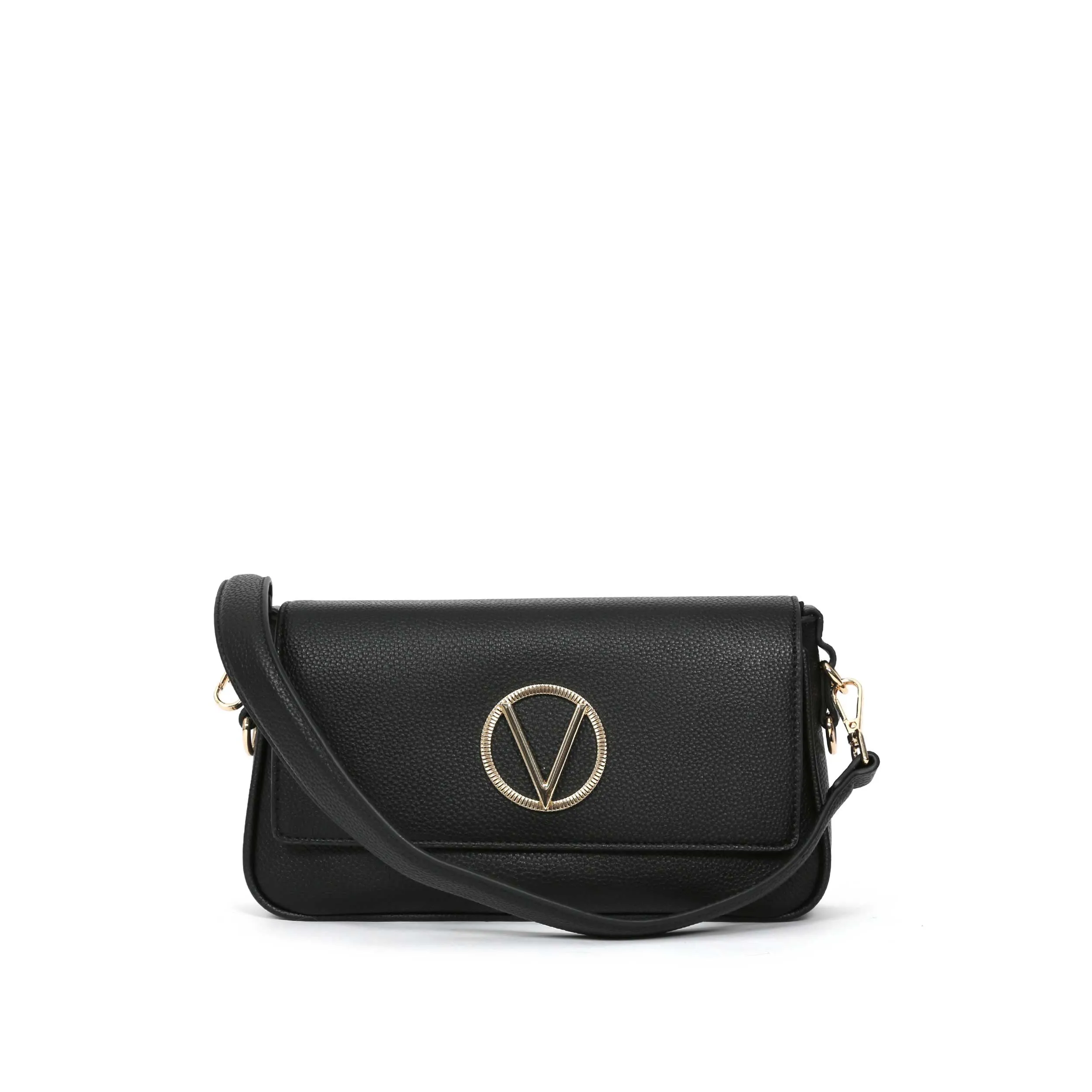 Valentino Bags Katong Ladies Shoulder Bag in Black