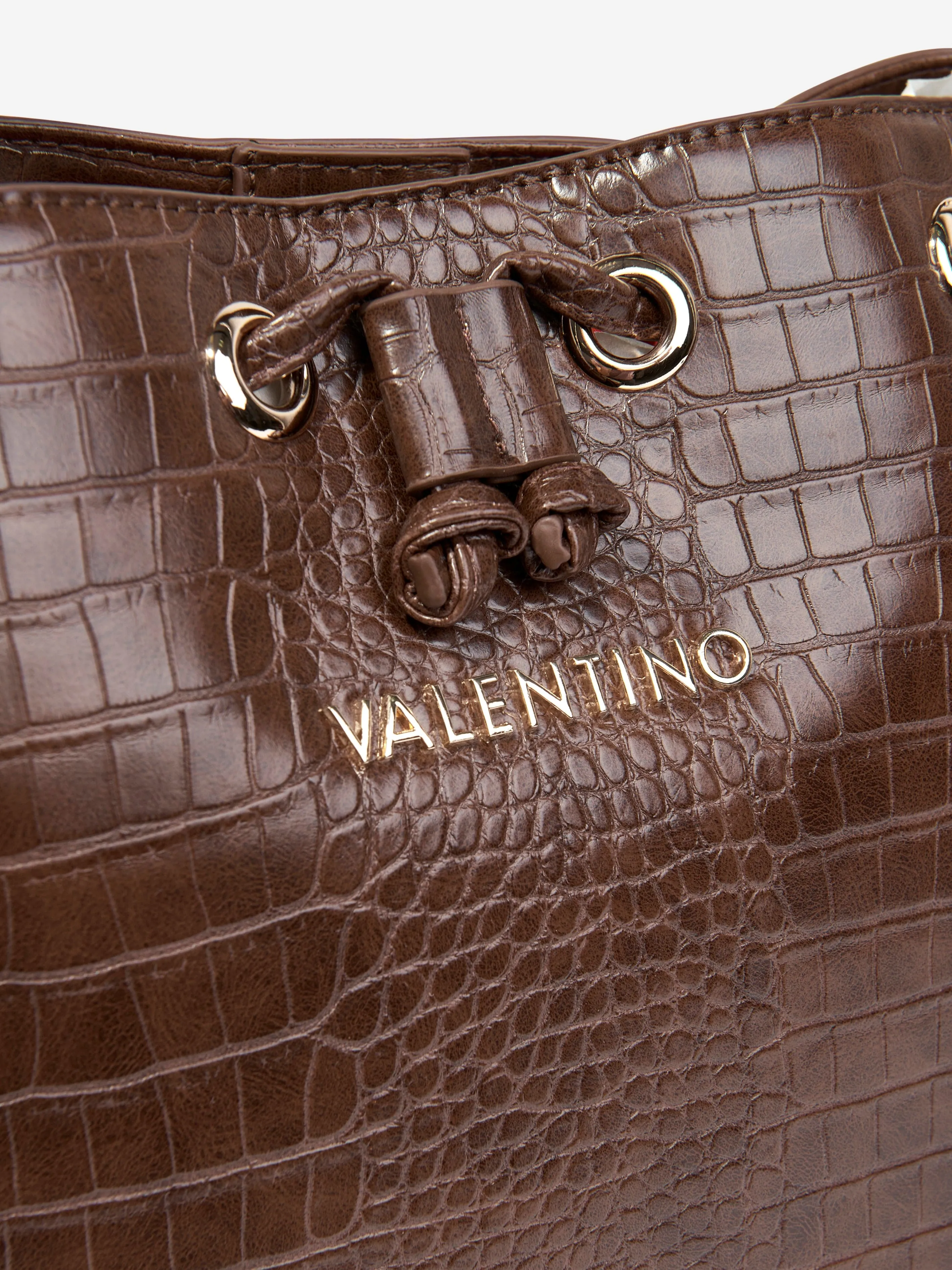 Valentino Girls Fire Bucket Bag in Brown (W: 24cm)