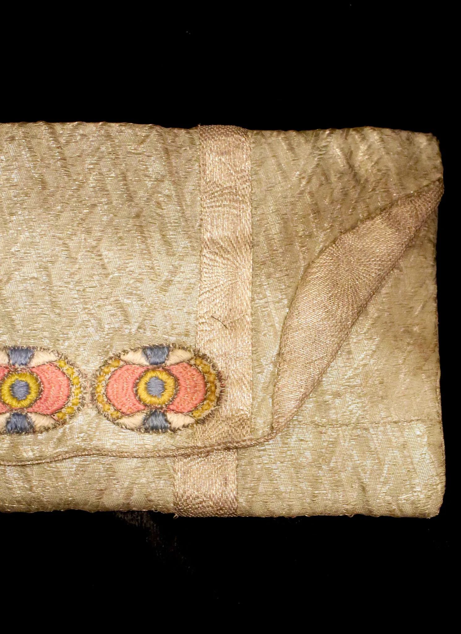 Vintage 1920s Lame Clutch Bag