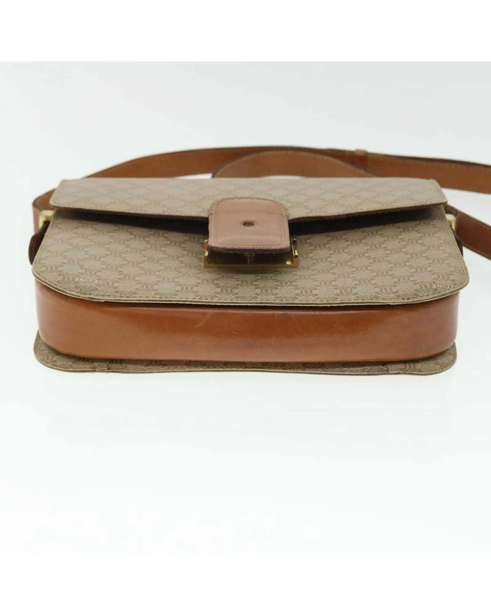 Vintage Macadam Canvas Shoulder Bag