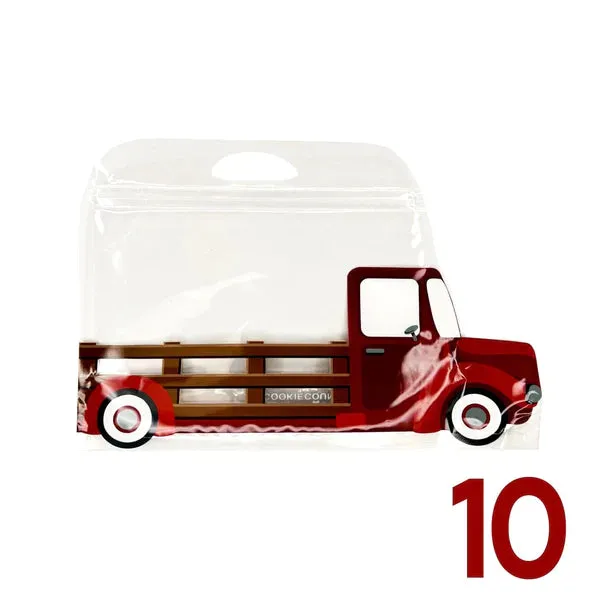 Vintage Truck Cookie Bag -10 BAGS
