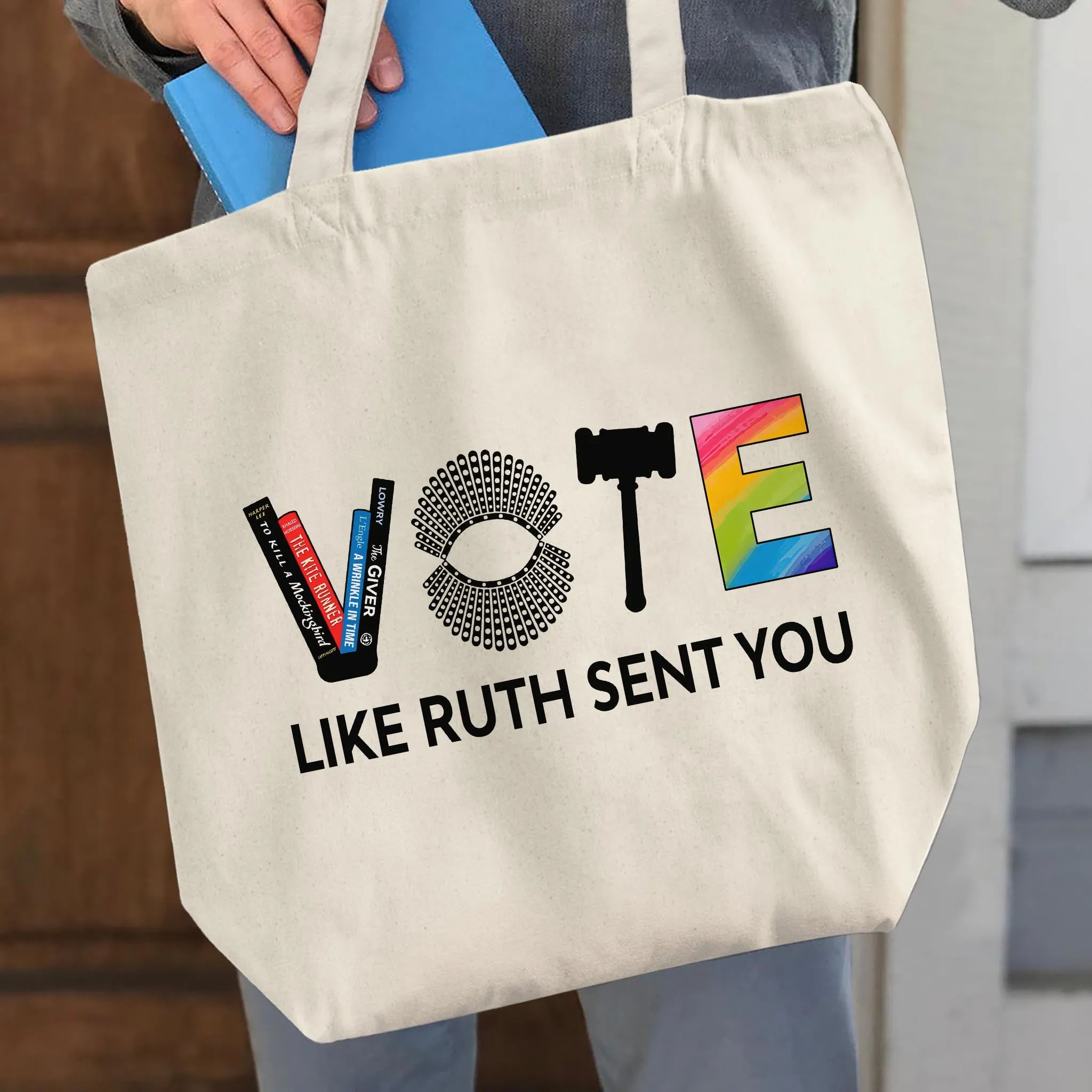 Vote Like Ruth Sent You Tote Bag TBW401