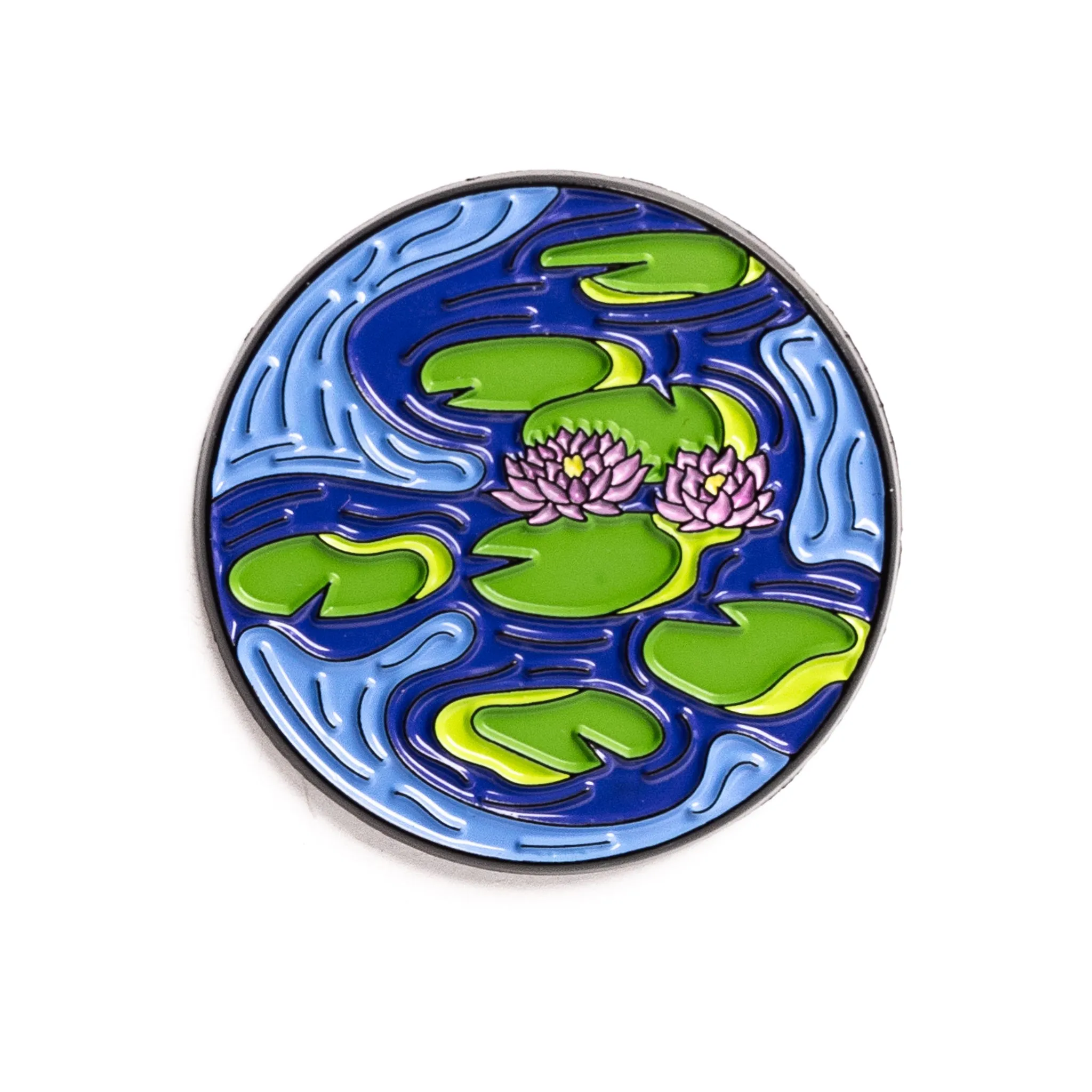 Water Lilies - Evening Effect - Pin