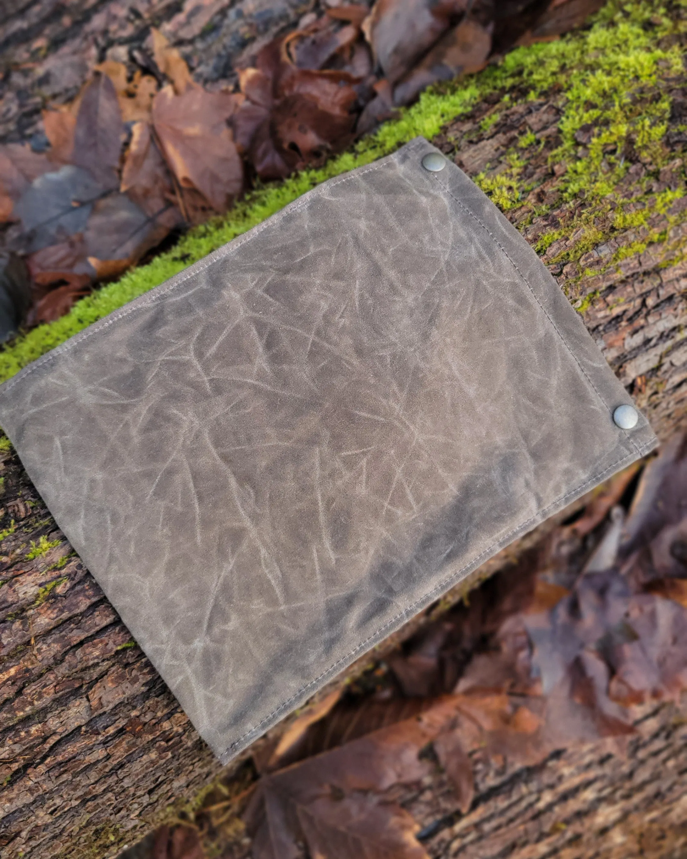 Waxed Canvas Grub Bag for keeping your dishes and utensils organized  by PNWBUSHCRAFT