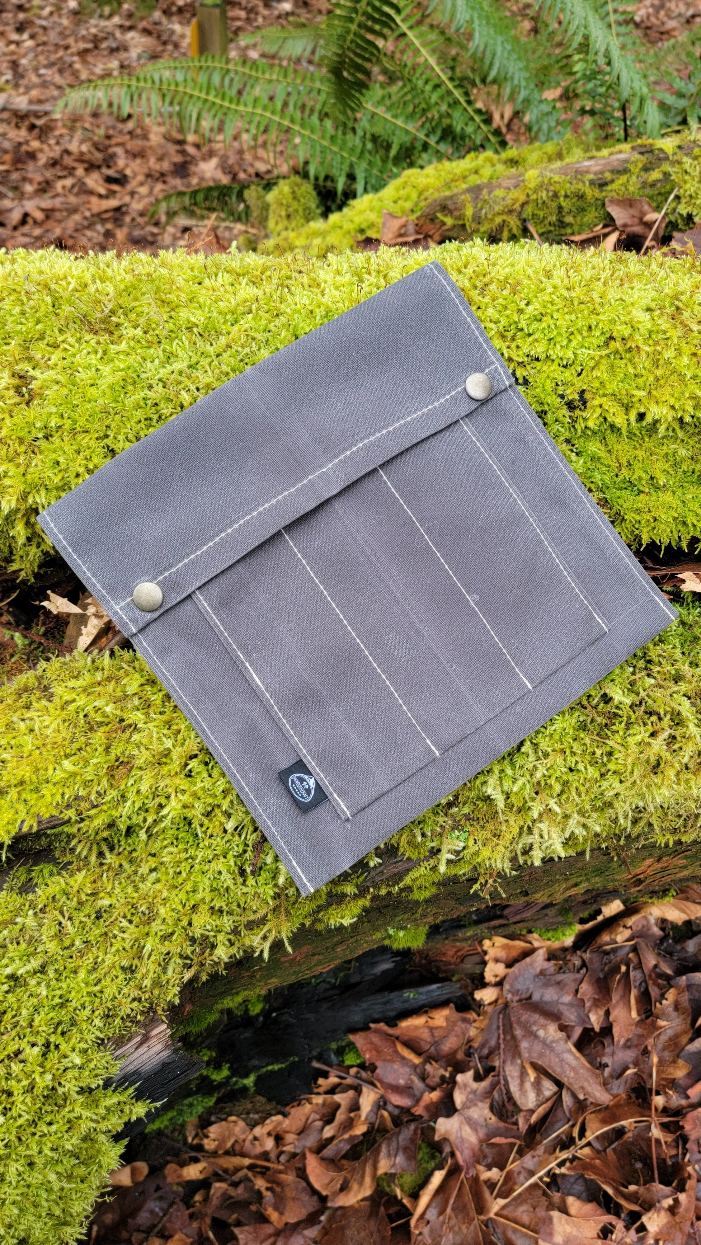 Waxed Canvas Grub Bag for keeping your dishes and utensils organized  by PNWBUSHCRAFT