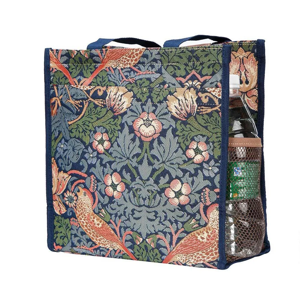 William Morris Strawberry Thief Shopping Bag