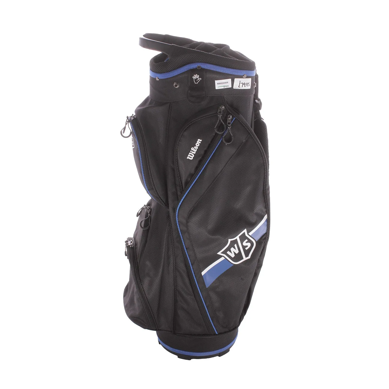 Wilson Staff Second Hand Cart Bag - Black/Blue