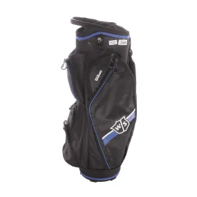 Wilson Staff Second Hand Cart Bag - Black/Blue