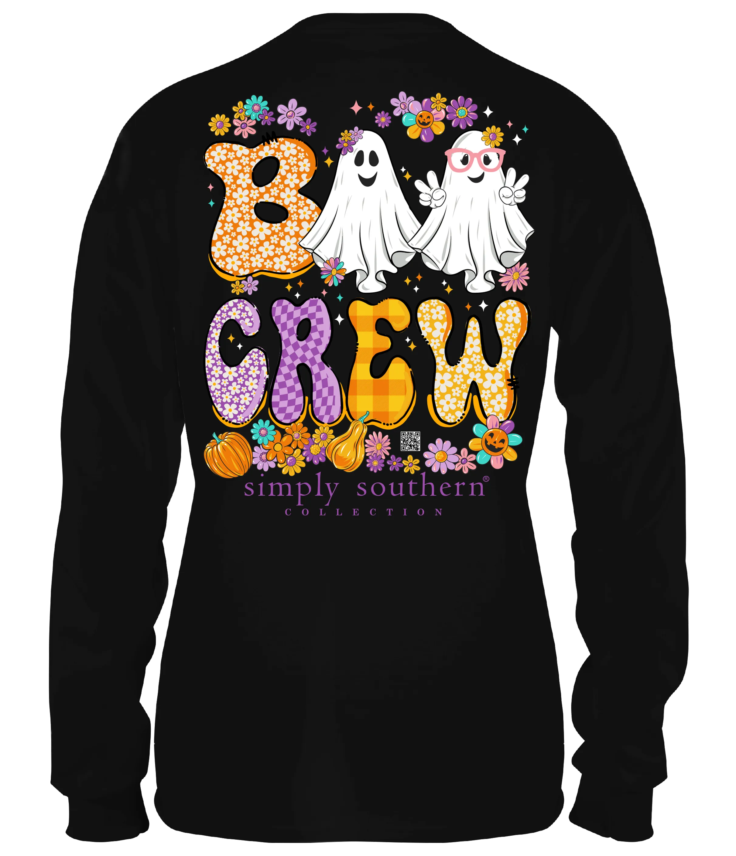 Youth 'Boo Crew' Glow-In-The-Dark Long Sleeve Tee by Simply Southern